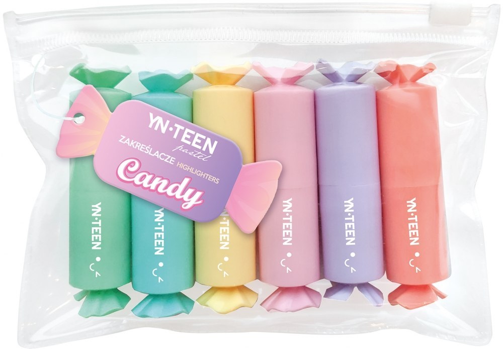 SURLIGNEUR 6 COULEURS CANDY INT COFFRET